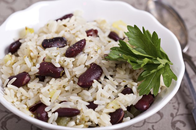 Rice with red beans
