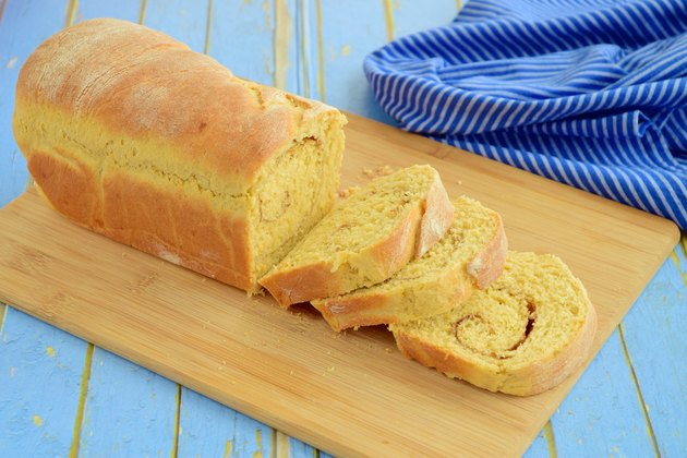 Slices of cinnamon bread