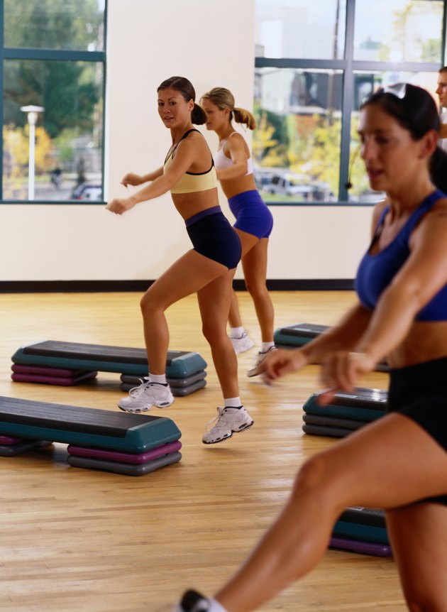 Step Aerobics Class
