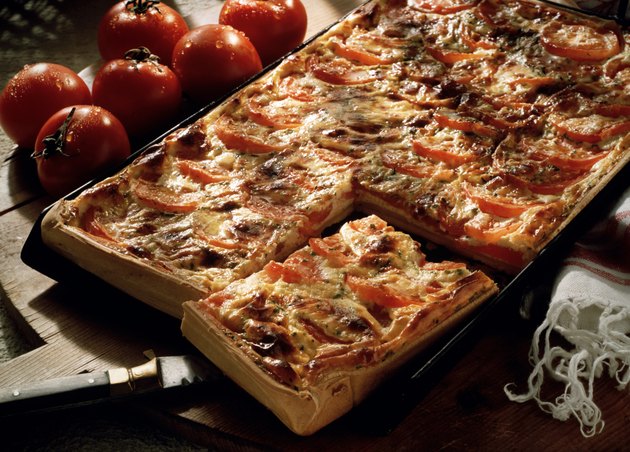 Tomato quiche