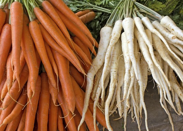 Parsley and carrot (roots)