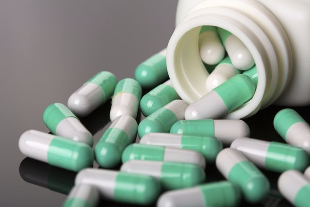 Pills and bottle