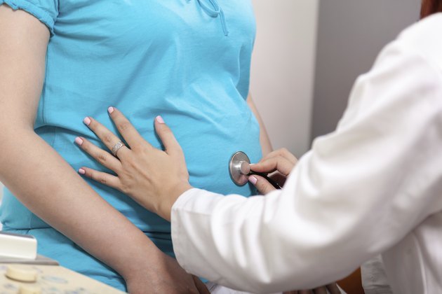 Pregnant Woman At Gynecologist