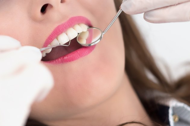Young patient at the dentist