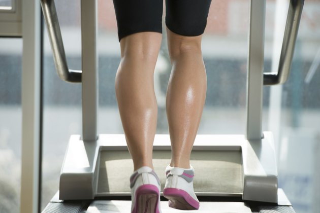 Exercising On A Treadmill