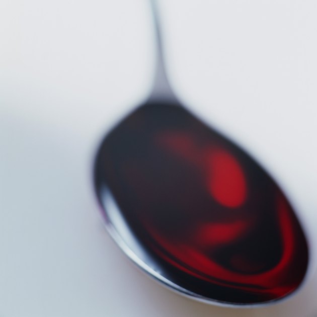 Syrup in Spoon