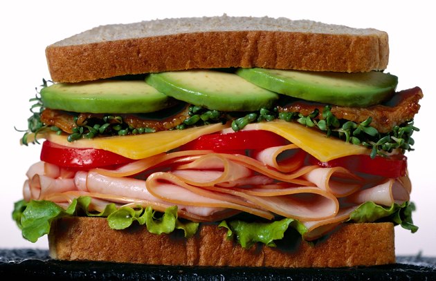 Stacked sandwich