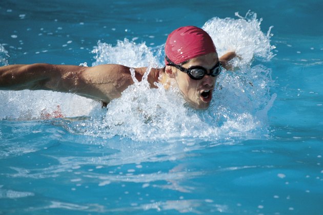 Man swimming