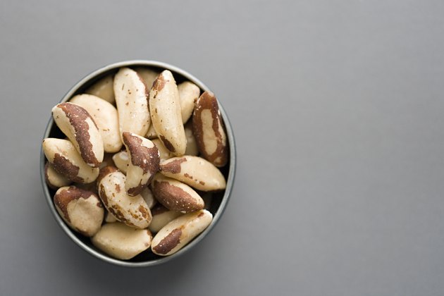 Bowl of brazil nuts