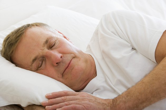 Sleeping man