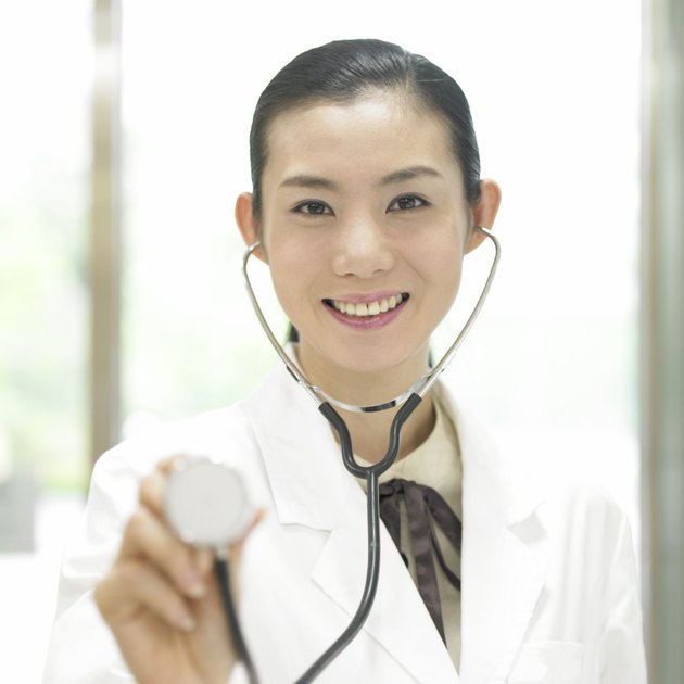 medicinea doctor with a stethoscope