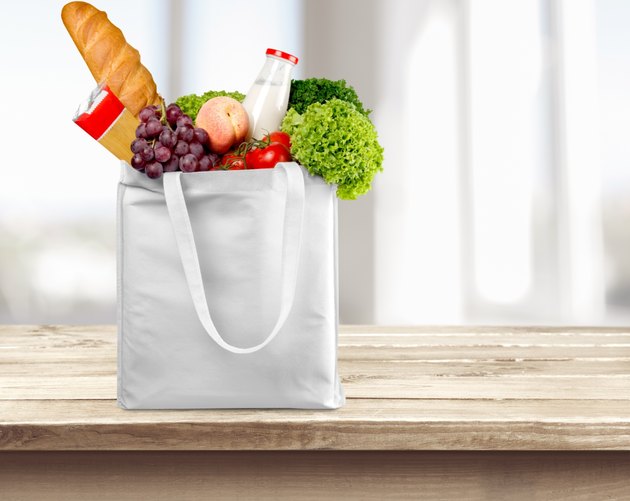 Bag, Groceries, Paper Bag