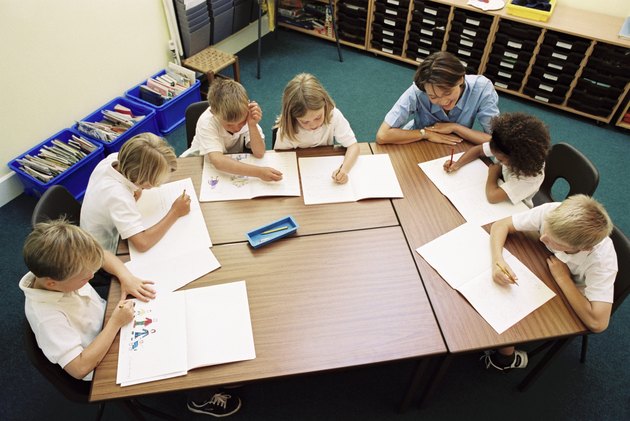 Group of people in a classroom