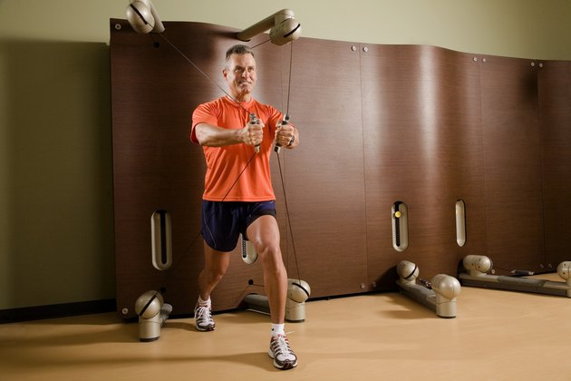 Man working out