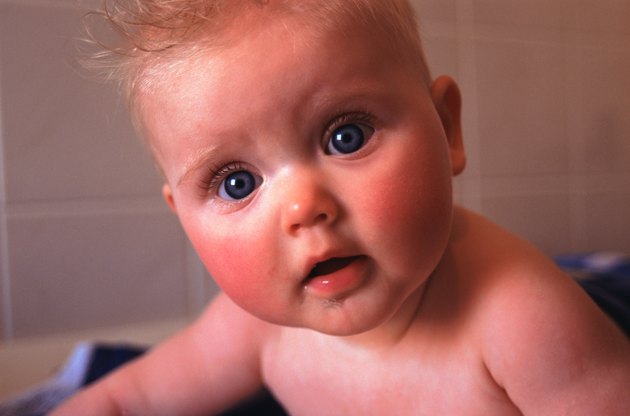 surprised baby