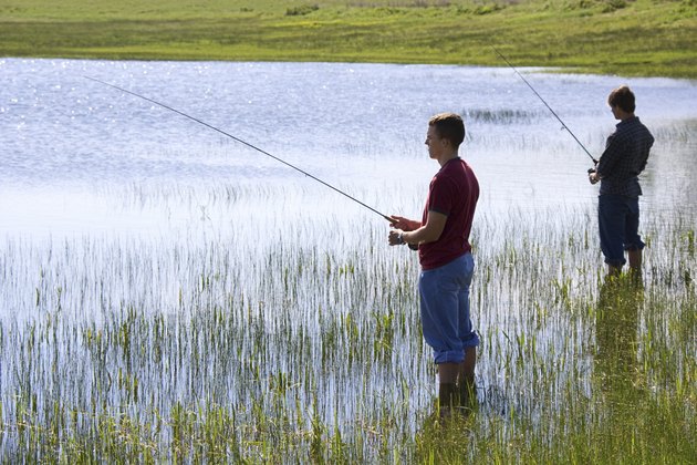 Men fishing