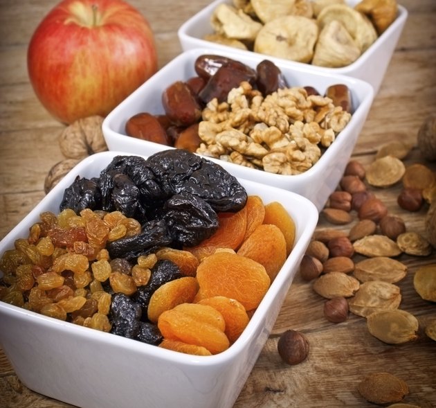 Healthy food - Dried organic fruits