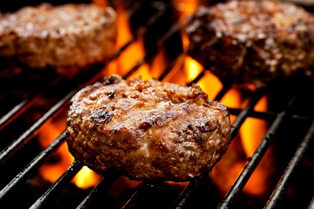 Burgers On The Grill