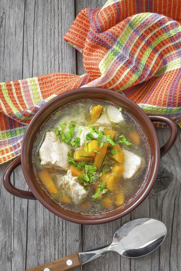 Meat soup