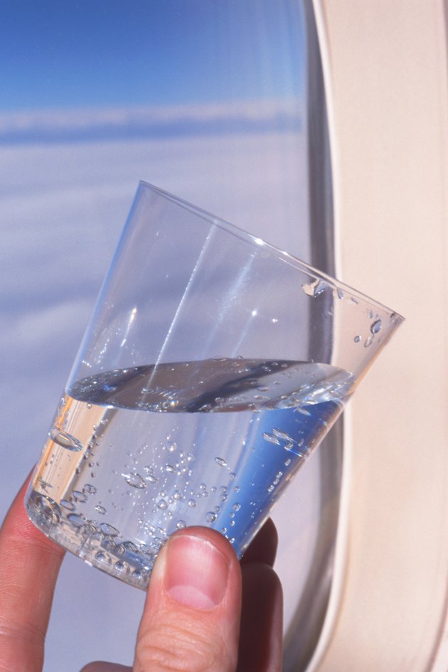 glass with water