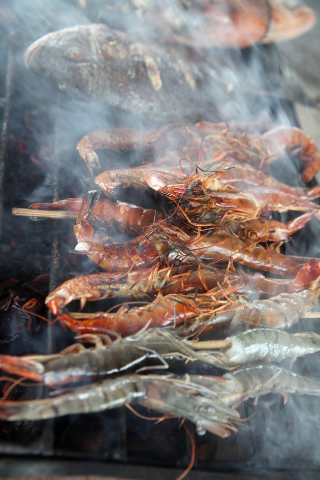 barbecue prawn