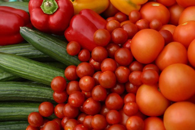 Pile of vegetables