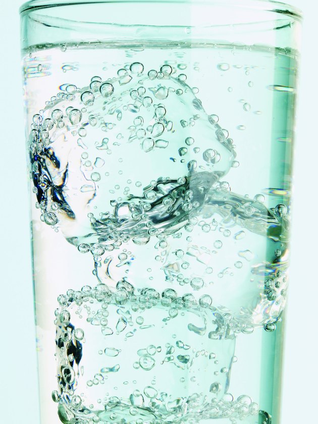 Ice Cubes in Water