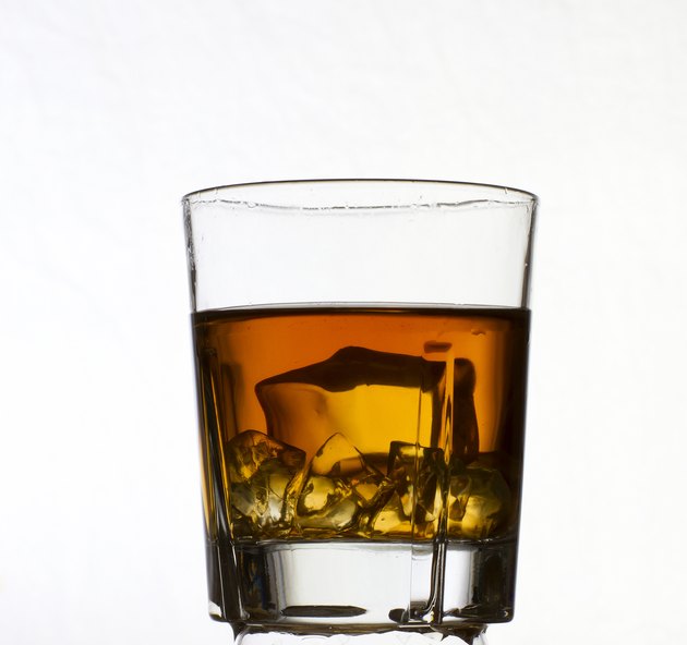 Whisky and ice