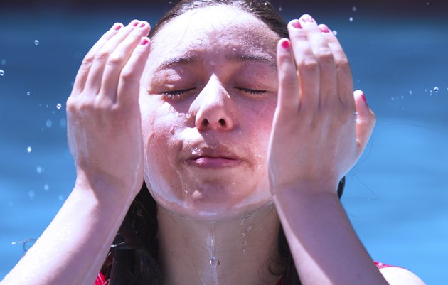 Washing Face