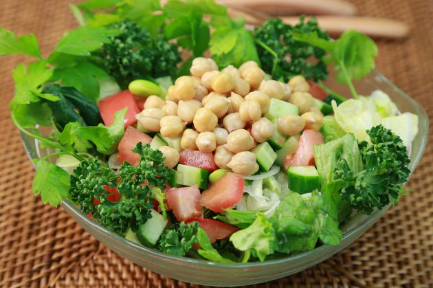 Salad of the chickpea