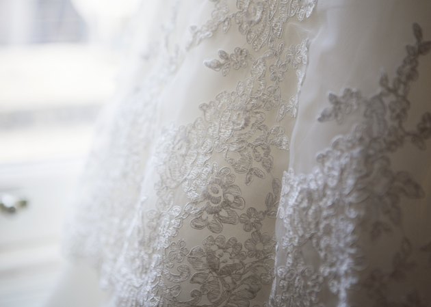 wedding dress detail