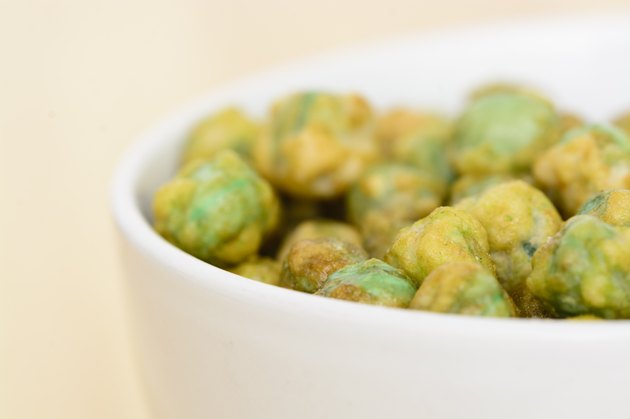 Roasted green pea