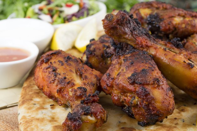 Tandoori Chicken on Naan