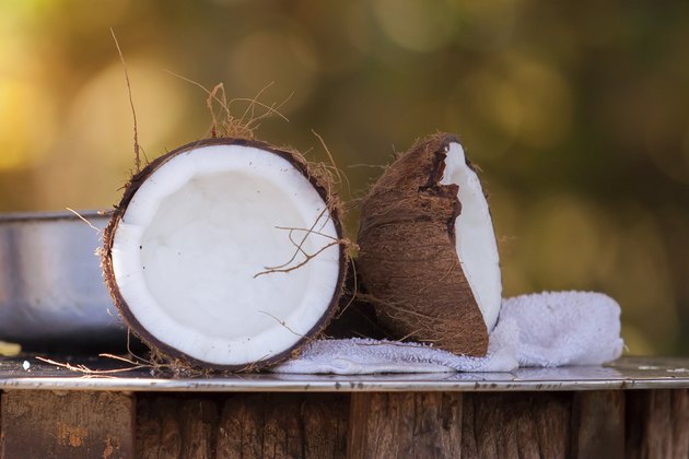 Open coconut
