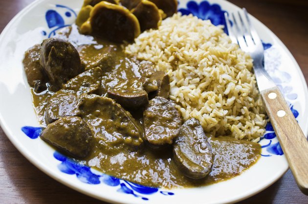 Delicious kidney stew