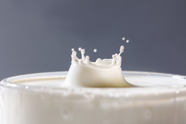Glass of milk