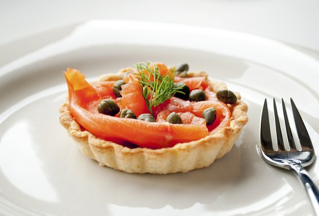 quiche with salmon
