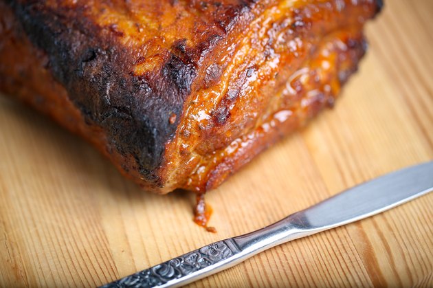 Roasted pork