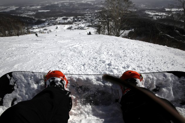 Snow Resort and Mountains Niseko