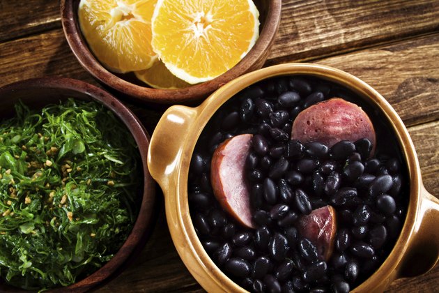 Feijoada, Brazilian traditional meal.