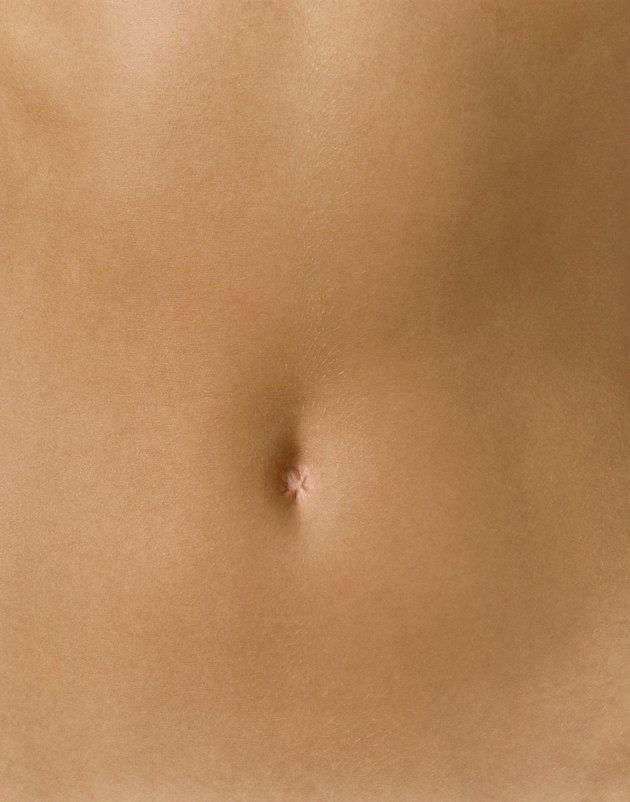 Naked Woman's Stomach