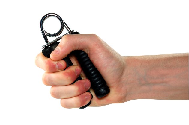 Hand isolated on a white background.