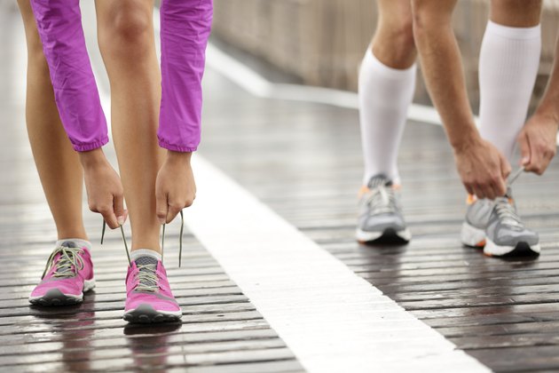 Runner feet
