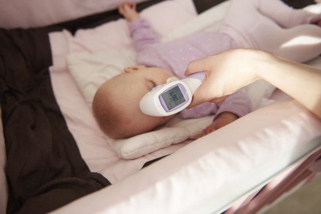 Control temperature of little girl
