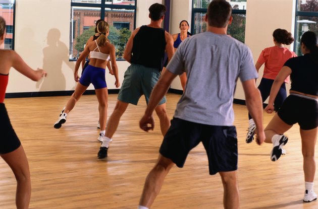 People in an Aerobics Class