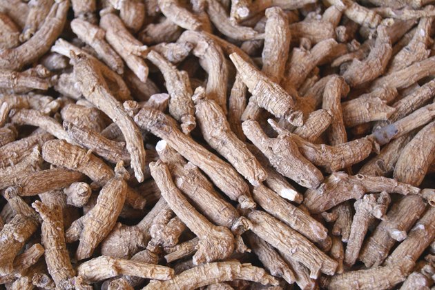 Dry ginseng