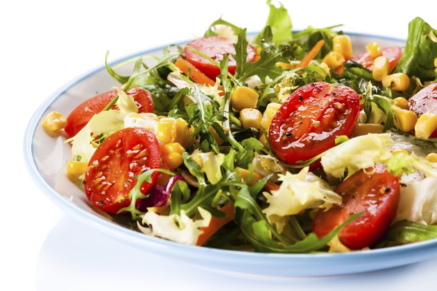 Healthy eating - vegetable salad