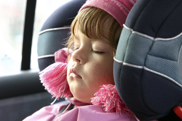 sleeping in a carseat