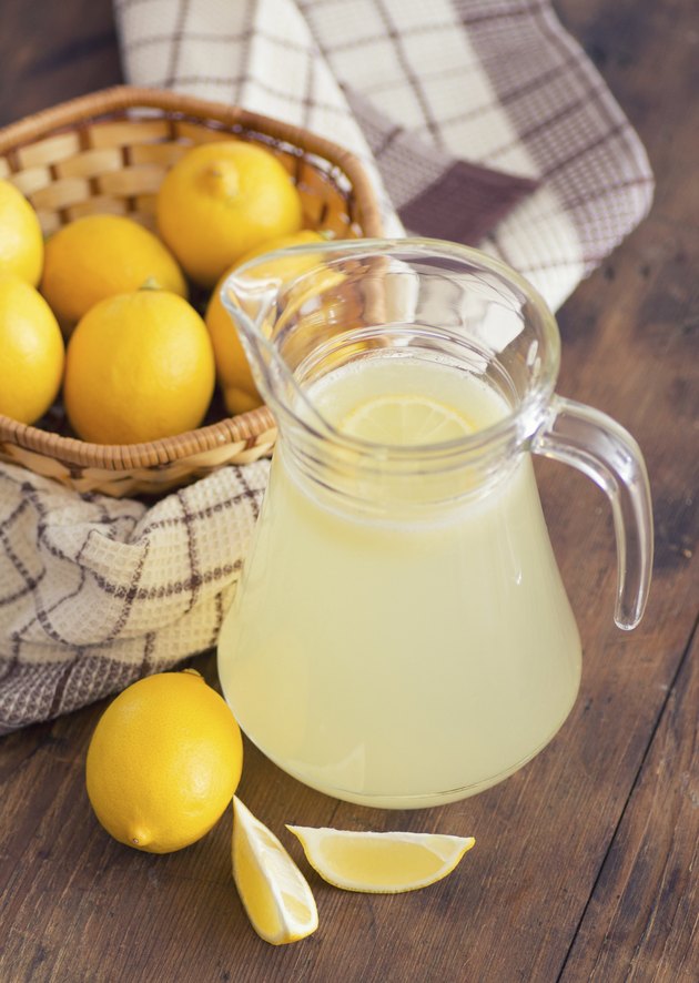 Homemade lemonade