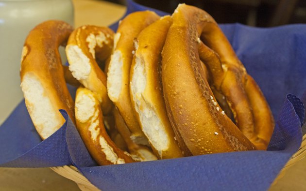 Basket of Pretzels